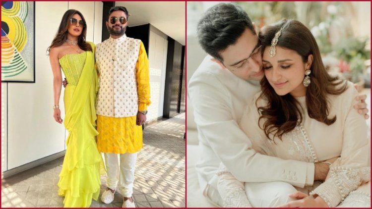 Unseen photos of Parineeti Chopra-Raghav Chadha’s engagement